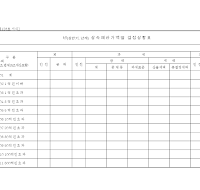 상속재산가액별결정상황표